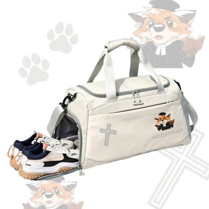 Fox Pastor Graphic Modakawa Large Capacity Sports Gym Duffel Bag - image 7