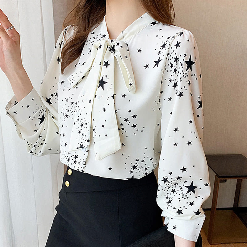 Star Long Sleeve Casual Shirt - image 4