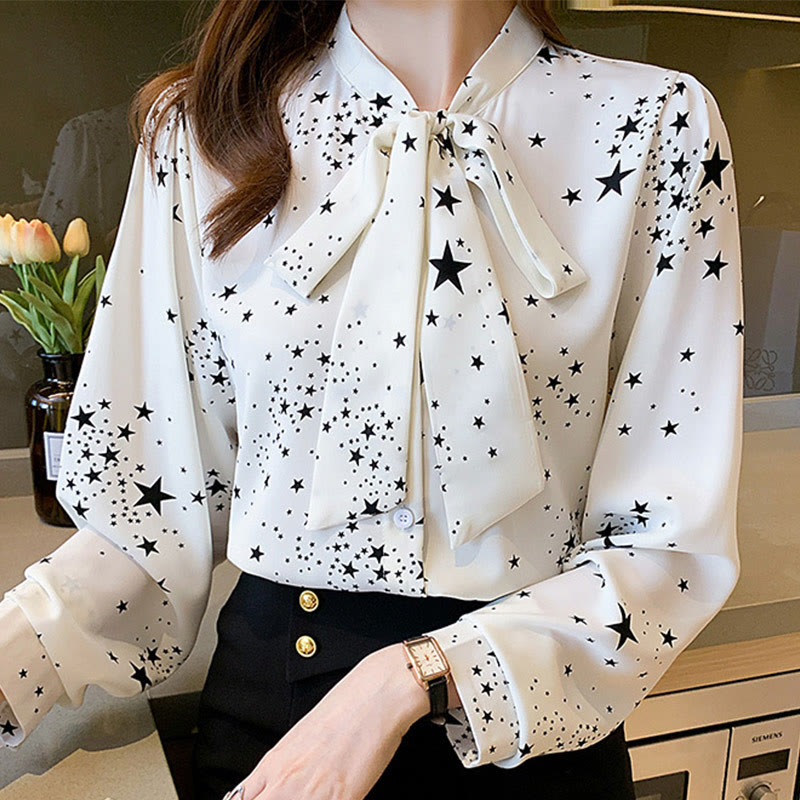 Star Long Sleeve Casual Shirt - image 3