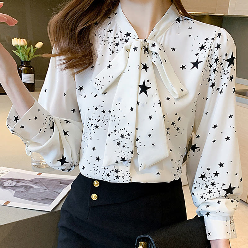 Star Long Sleeve Casual Shirt - image 1
