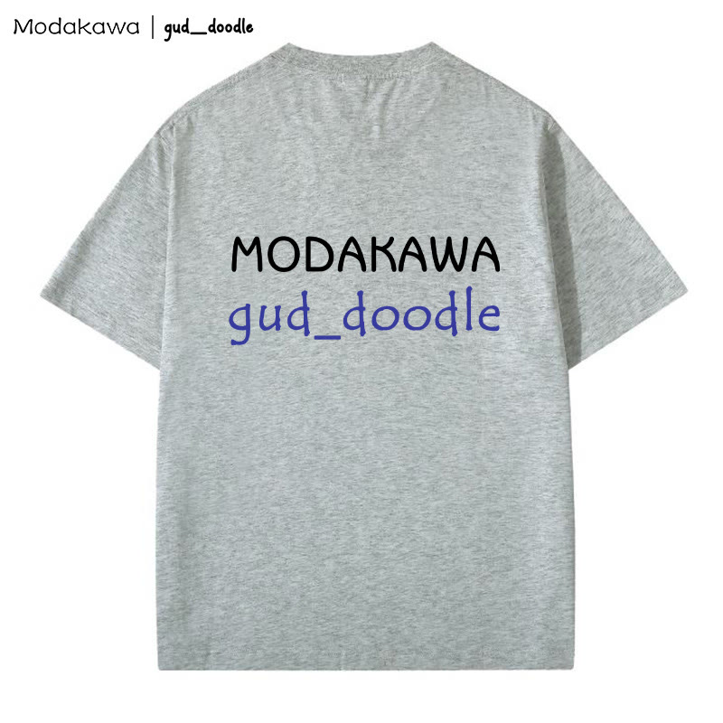 MODAKAWA X gud_doodle Sleeping Cat Print T-shirt - image 2