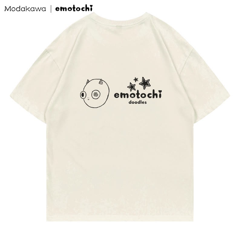 MODAKAWA X emotochi Kitty Print T-shirt - image 2