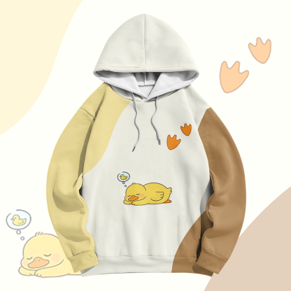 Sleeping Duck Graphic Modakawa Pullover Hoodie - image 2
