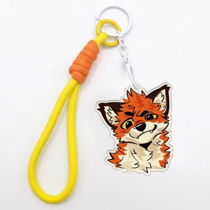MODAKAWA X atka Smart Fox Keychain Birthday Gift - Yellow - image 2