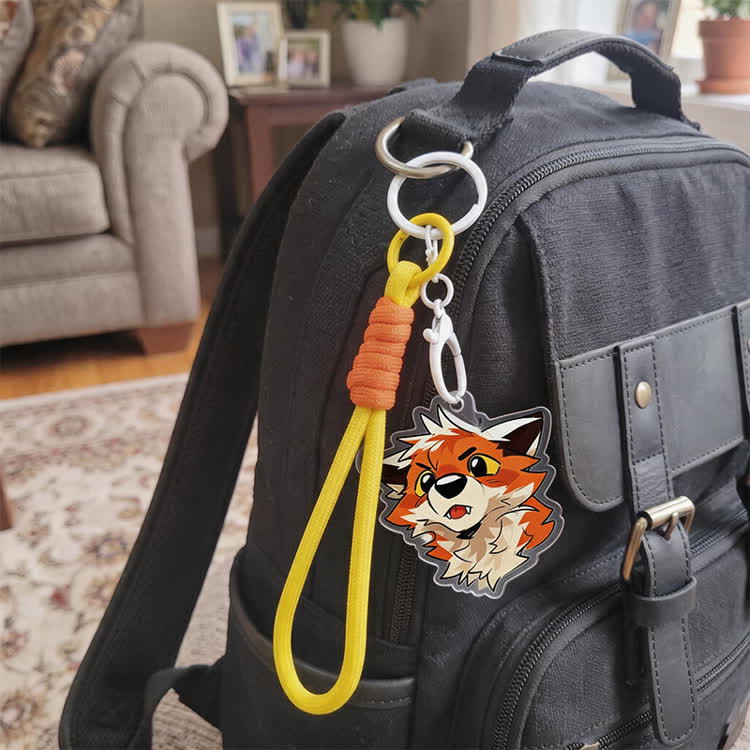 MODAKAWA X atka Fox Keychain Birthday Gift - image 1