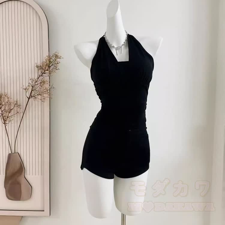 Bow Chain Backless Halter Top - image 7