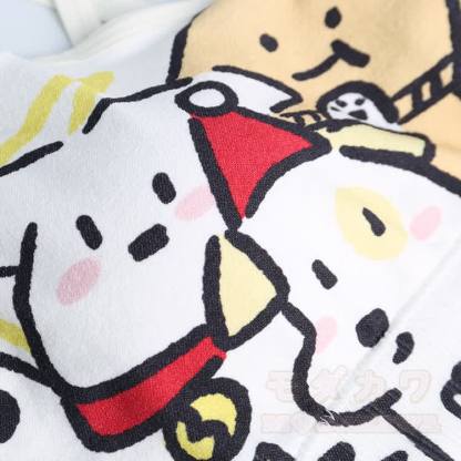 Cartoon Puppy Star Graphic Cross Back Sports Top Shorts Matching Outfit - image 3