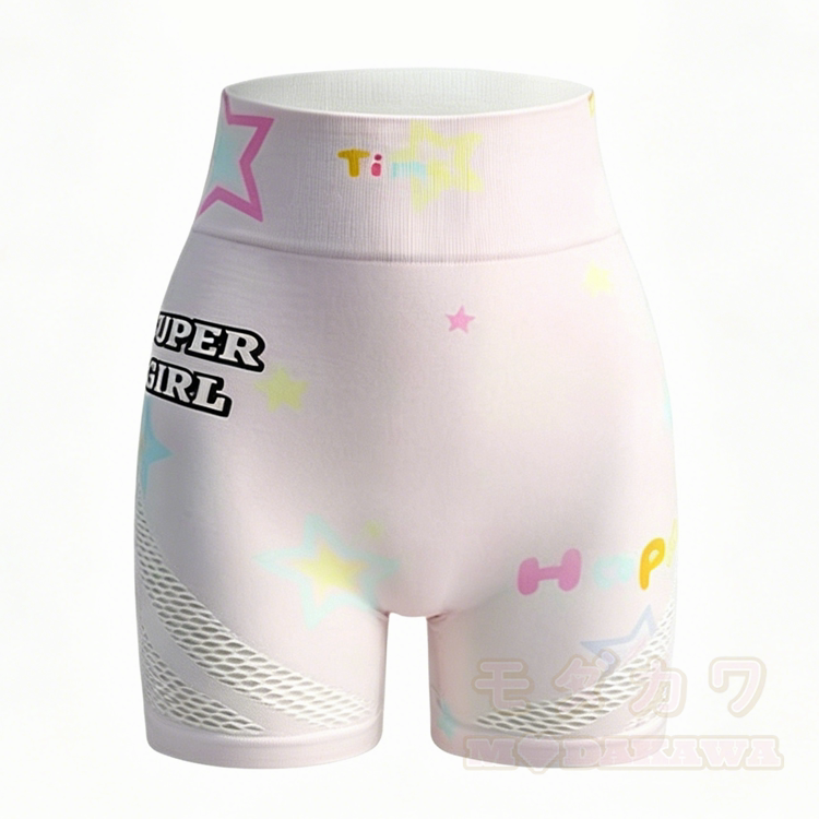 Anime Tennis Girl Mesh Sports Top Shorts Matching Outfit - Pink Shorts - L - image 13