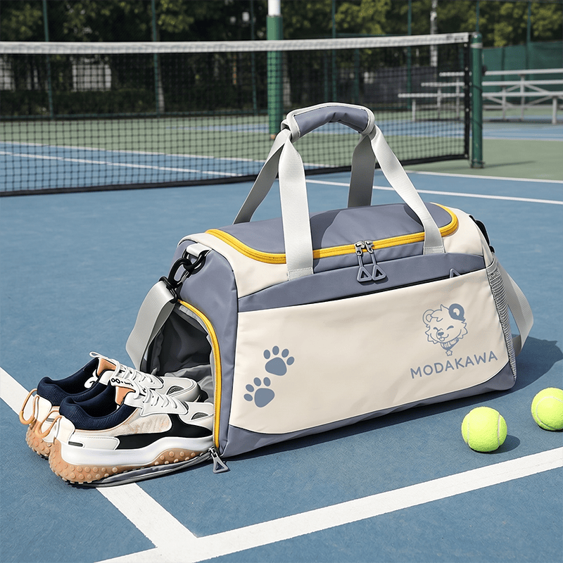 MODAKAWA X popipeko Puppy Graphic Large Capacity Sports Gym Duffel Bag - image 1