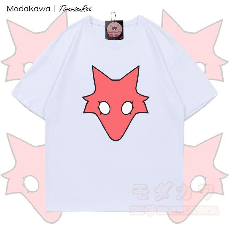 MODAKAWA X TiramisuRat Rat Graphic 100% Cotton T-shirt - White - 5XL - image 2