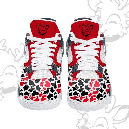 MODAKAWA X popipeko Deer Camo Graphic Lace Up Sports Air Cushion Shoes - image 6