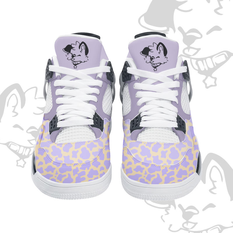 MODAKAWA X popipeko Puppy Camo Graphic Lace Up Sports Air Cushion Shoes - image 6