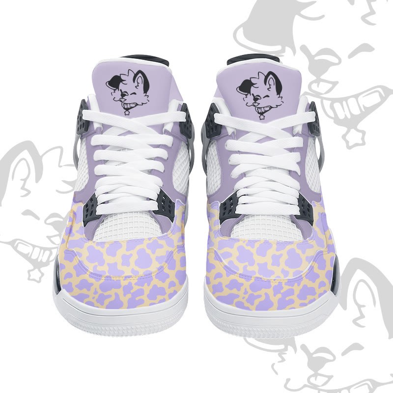 MODAKAWA X popipeko Puppy Camo Graphic Lace Up Sports Air Cushion Shoes - image 6