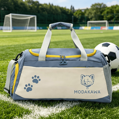 Raccoon Graphic Modakawa Large Capacity Sports Gym Duffel Bag - image 1