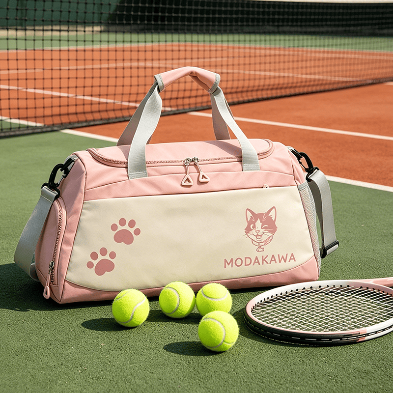 Cat Graphic Modakawa Large Capacity Sports Gym Duffel Bag - image 1