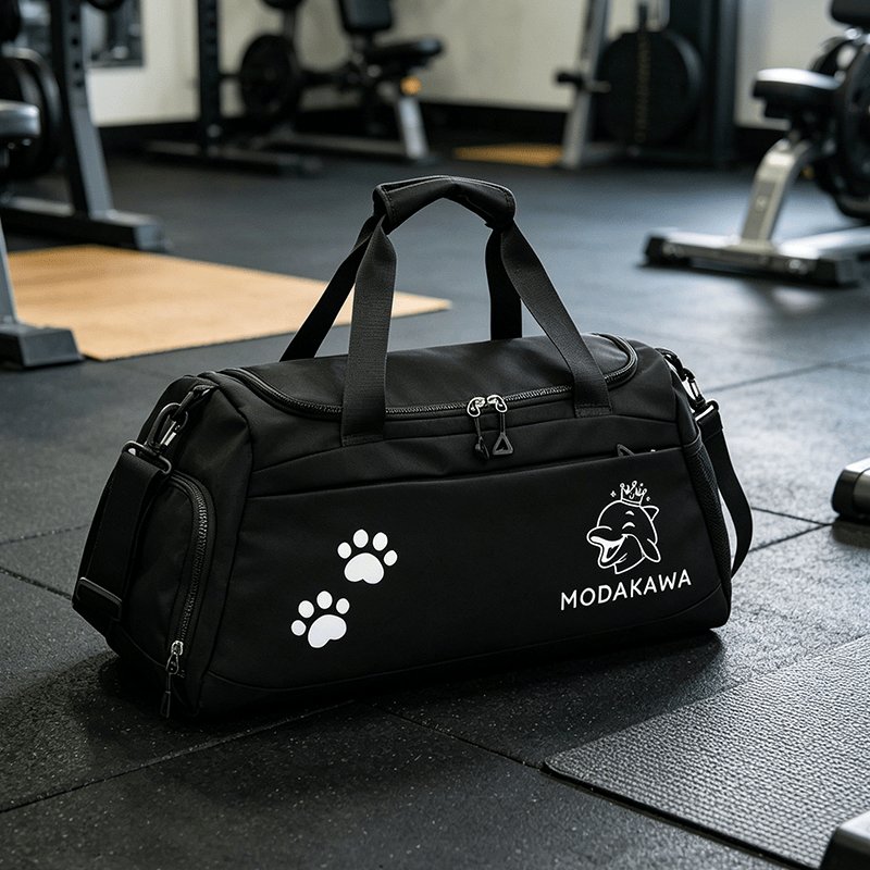 Dolphin Graphic Modakawa Large Capacity Sports Gym Duffel Bag - image 1