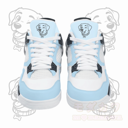 Wink Puppy Graphic Modakawa Lace Up Sports Air Cushion Shoes - Blue - 48 - image 2
