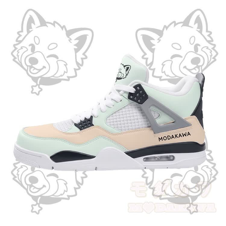Wink Fox Graphic Modakawa Lace Up Sports Air Cushion Shoes - image 7
