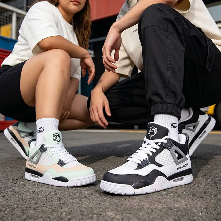 Wink Skunk Graphic Modakawa Lace Up Sports Air Cushion Shoes - image 1