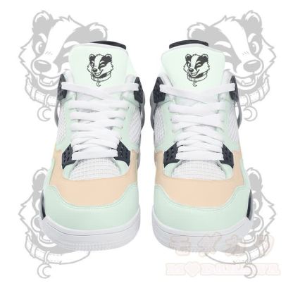 Wink Bear Graphic Modakawa Lace Up Sports Air Cushion Shoes - Green - 48 - image 2
