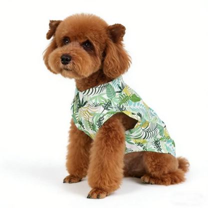 Tropical Leaf Shirt & Matching Dog Shirt - image 4