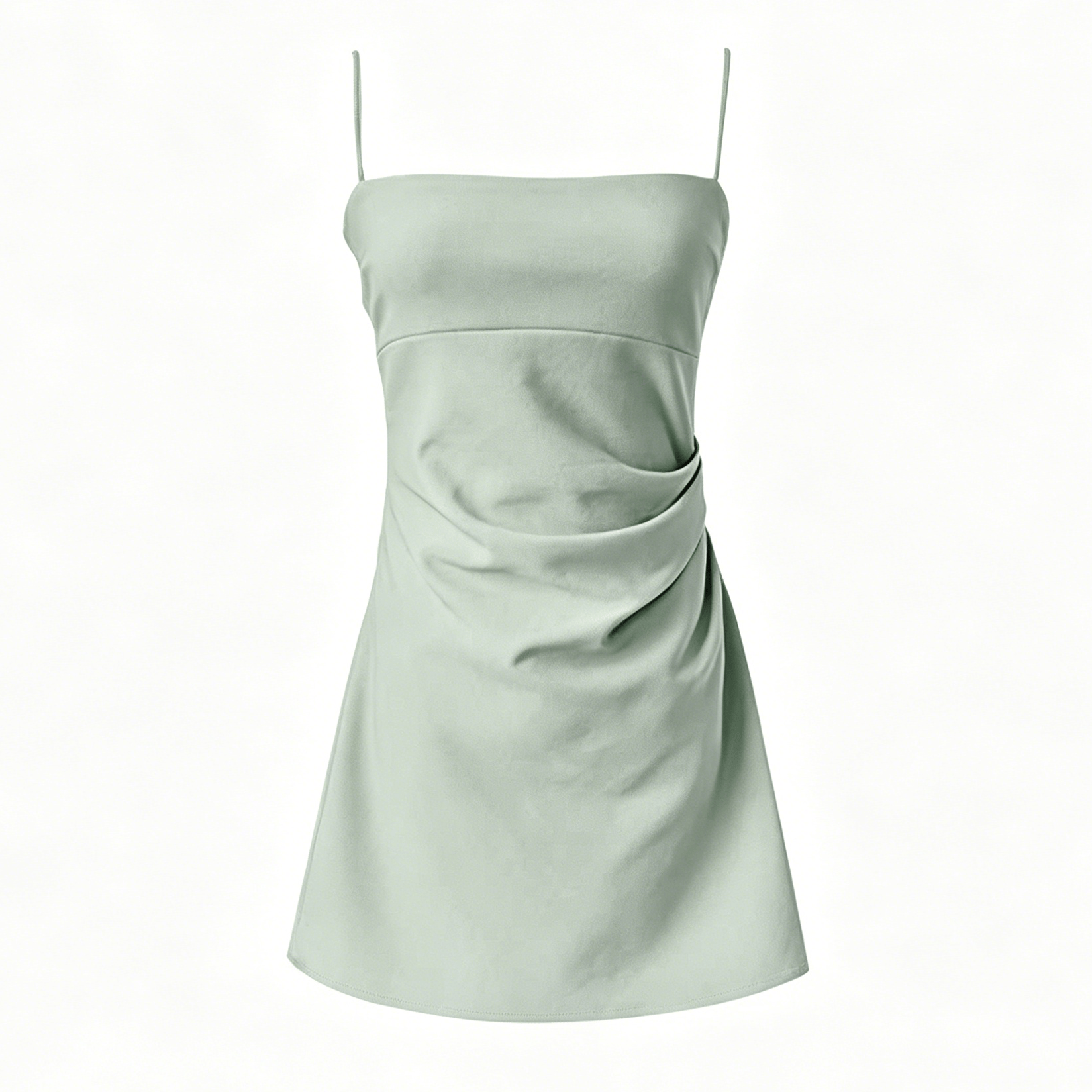 Sweet Summer Cami Dress Two Pieces Set - Green Dress - 4XL - image 8