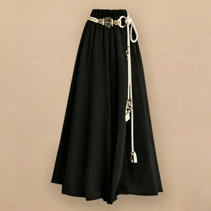 Casual Drawstring Bow T-Shirt with Skort Two Pieces Set - Dress - XL - image 3