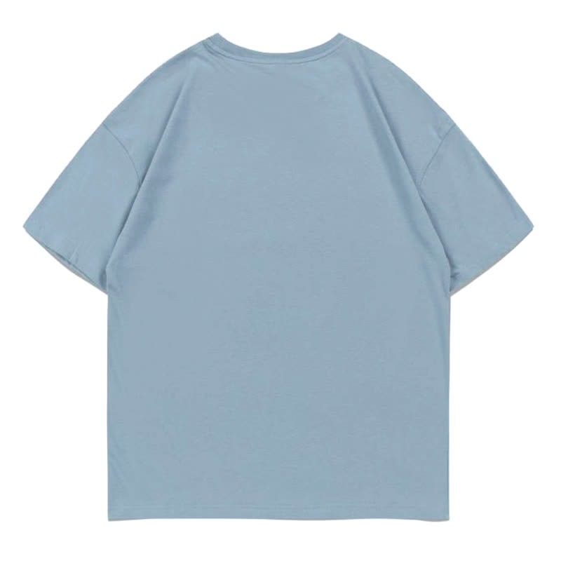 MODAKAWA Fish Print Short Sleeve T-Shirt - image 2