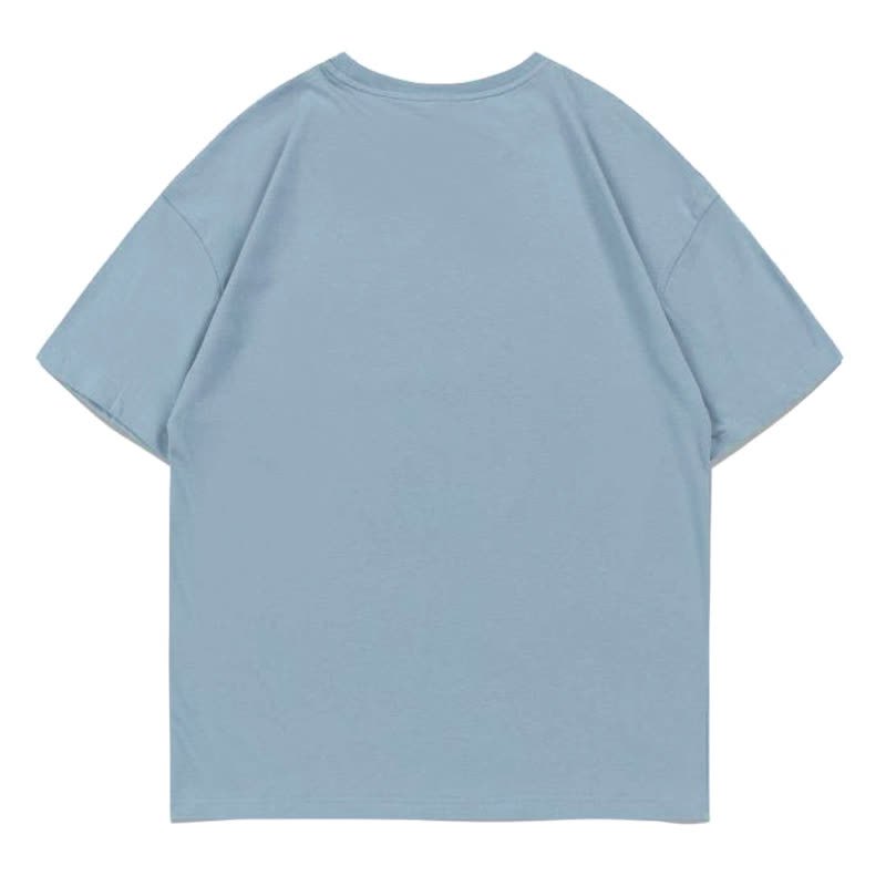 MODAKAWA Fish Print Short Sleeve T-Shirt - image 2