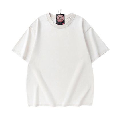 Modakawa Marine Fish Print Washed Loose Oversized Short Sleeve Tee - image 2
