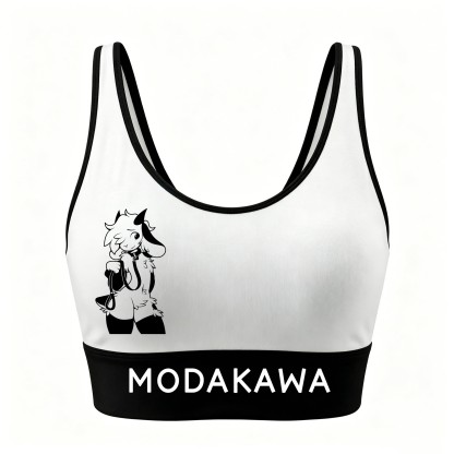 MODAKAWA X zarckets Goat Graphic Crop Tank Sport Top Shorts Matching Outfit - Top - 5XL - image 2