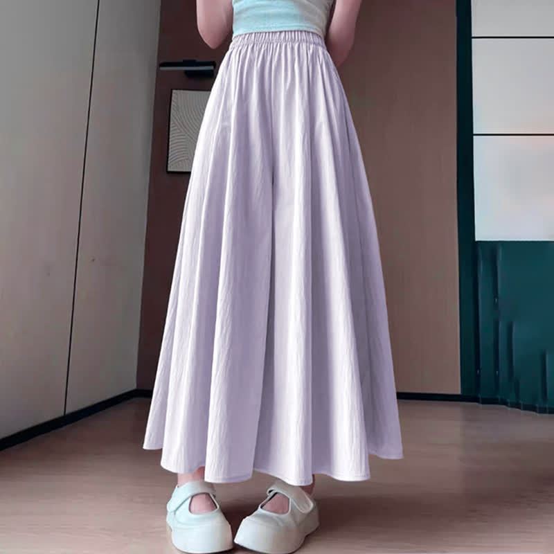 Gradient Hollow Out Shawl Lace Cami Top Wide Leg Pants Three Pieces Set - Purple Pants - 4XL - image 13