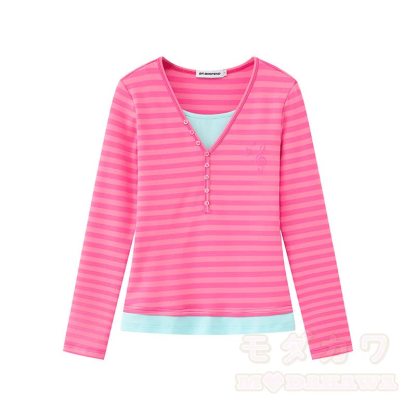  High Quality Durable Press Stripe Long Sleeve Top Floral Embroidery Pants Two Pieces Set - Top - XL - image 3