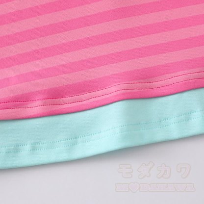  High Quality Durable Press Stripe Long Sleeve Top Floral Embroidery Pants Two Pieces Set - image 8