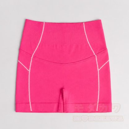 Colorful Heart Print Crop Tank High Waist Shorts Two Pieces Set - Shorts - L - image 10