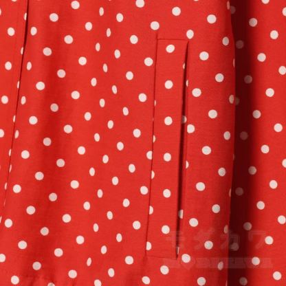 Polka Dot Stand Collar Cropped Jacket And Shorts Two Pieces Set - image 14