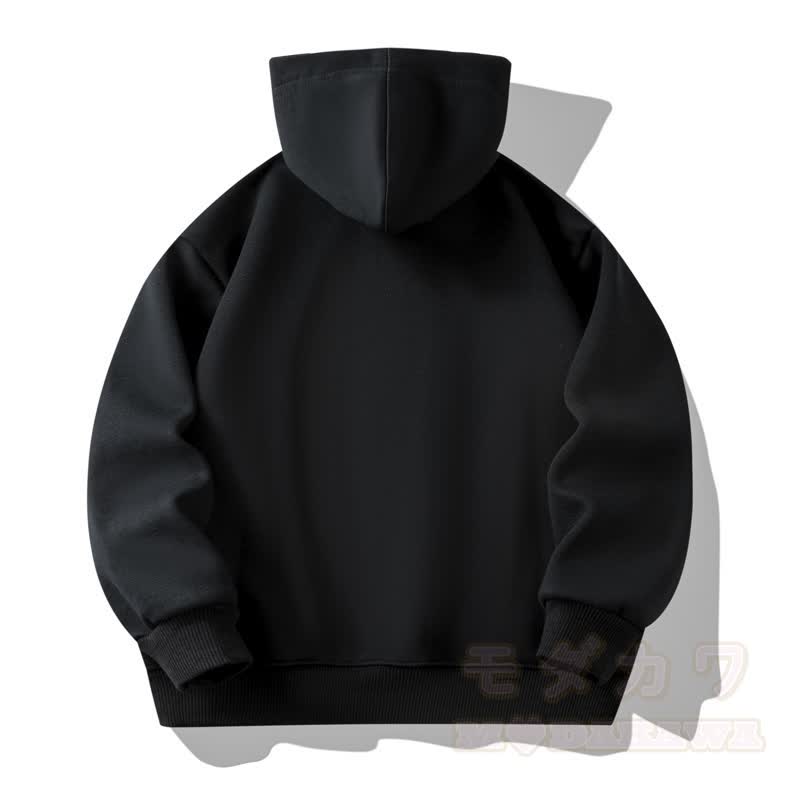 MODAKAWA Fox Cherry Blossom Print Long Sleeve Hooded Sweatshirt - image 2