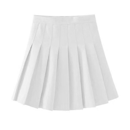 College Style Sailor Collar Sweatshirt Ruffled Tiered Skirt Three Piece Set - Skirt - 2XL - image 4
