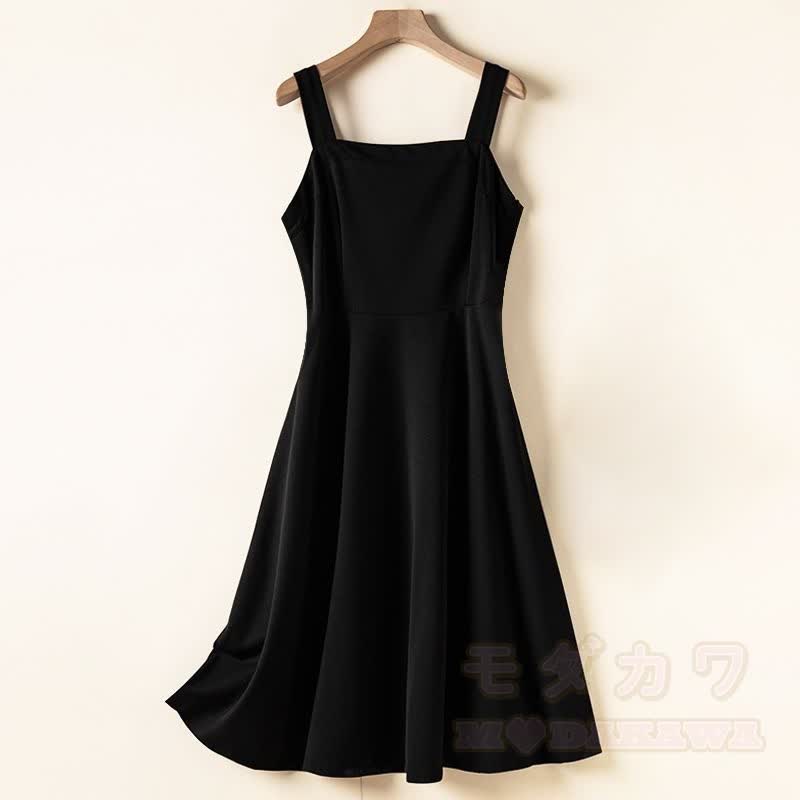 Vintage Cable Knit Turtleneck Sweater Cami Dress Two Pieces Set  - Dress - 3XL - image 11