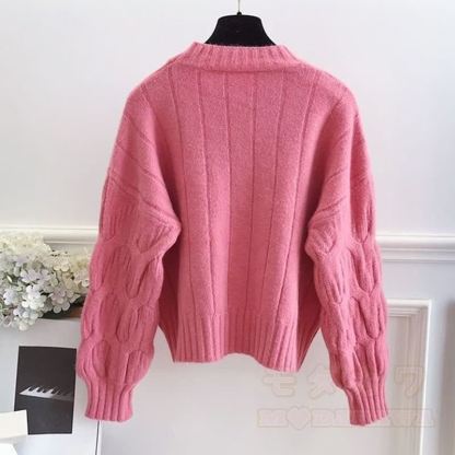 Vintage Cable Knit Turtleneck Sweater Cami Dress Two Pieces Set  - image 7