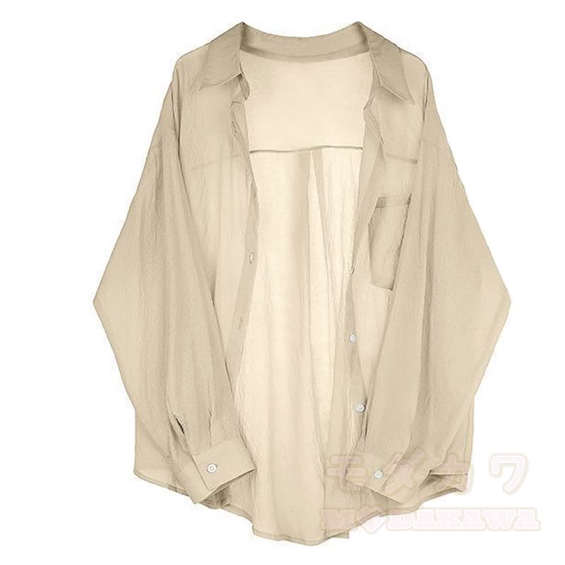 Elegent Long Sleeves Shirt Ruched Spaghetti Strap Dress Two Pieces Set  - Shirt - 3XL - image 5
