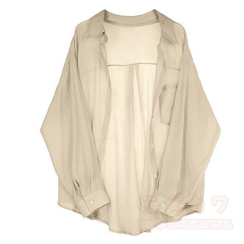 Elegent Long Sleeves Shirt Ruched Spaghetti Strap Dress Two Pieces Set  - Shirt - 3XL - image 5