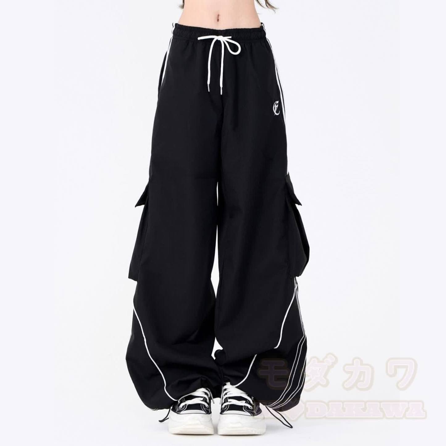 American Style Crewneck Sweatshirt and Cargo Pants Two Pieces Set - Pants - XL - image 4