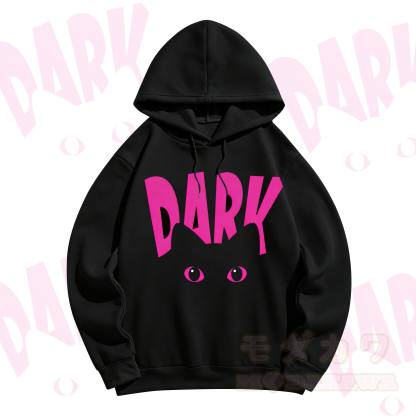 MODAKAWA DARK Graphic Hoodie Sweatshirt - Pink - 5XL - image 2