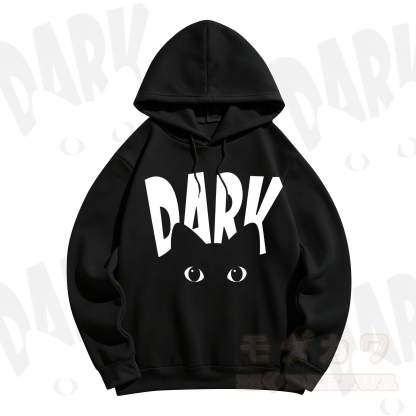 MODAKAWA DARK Graphic Hoodie Sweatshirt - White - 5XL - image 1