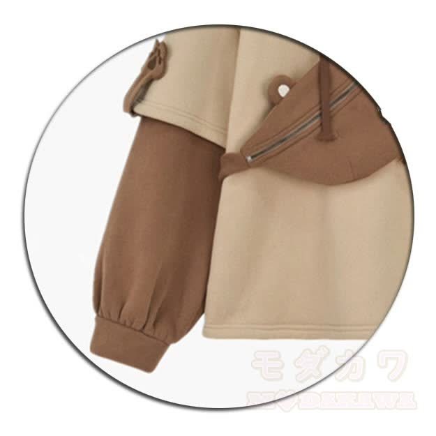 Cute Hooded Sweatshirt with Bear Shoulder Bag - image 3