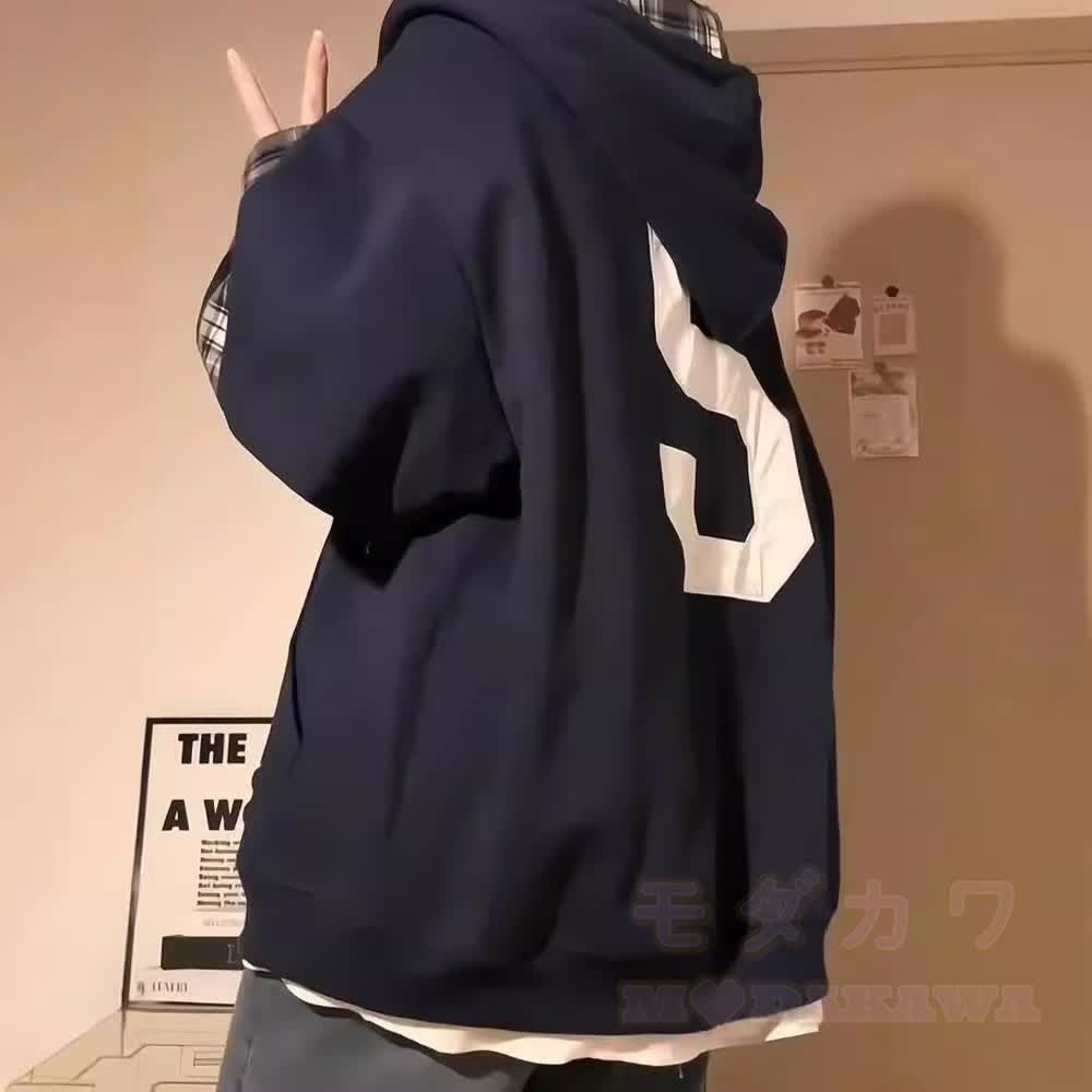 Casual Hooded Sweatshirt with Long Sleeves Top and Pants Three Pieces Set - image 4