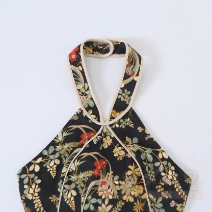 Halter Printed Slim Fit Cami Dress - image 3