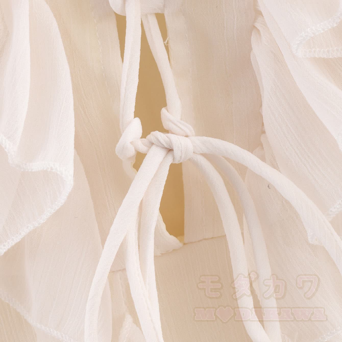Dreamy Chiffon Ruffle Layered Long Sleeves Dress - image 6