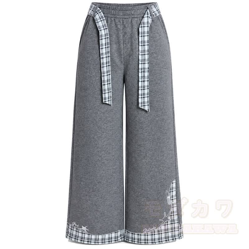 Dark Gray Casual Loose-Fit Sweatpants - image 3